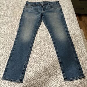 American Eagle Outfitters Men's Blue Skinny Jeans